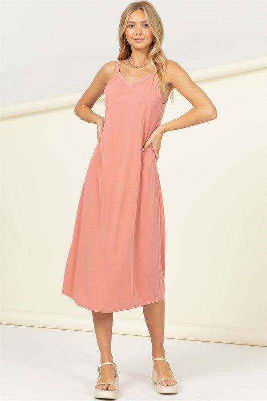 Make It Right Sleeveless Maxi Dress - Jake J Shop