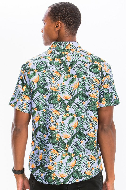 HAWAIIAN BUTTON DOWN SHIRT - Jake J Shop