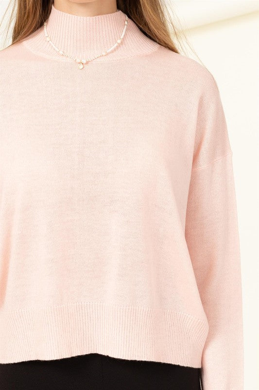 Warm Personality High-Neckline Sweater - Jake J Shop