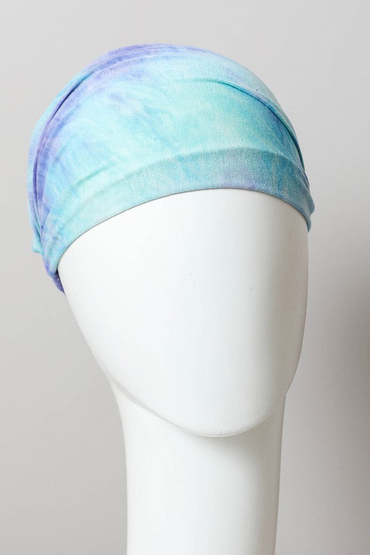 Wide Band Tie Dye Headwrap - Jake J Shop