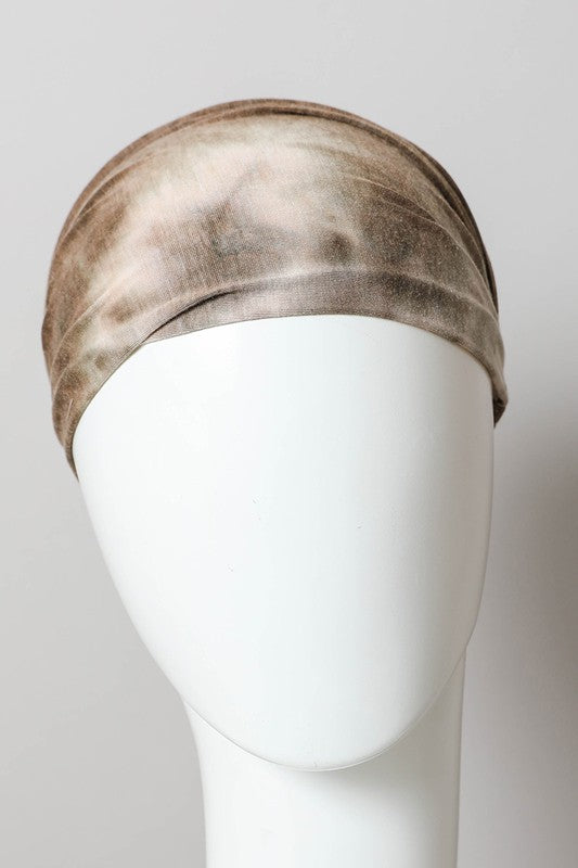 Wide Band Tie Dye Headwrap - Jake J Shop