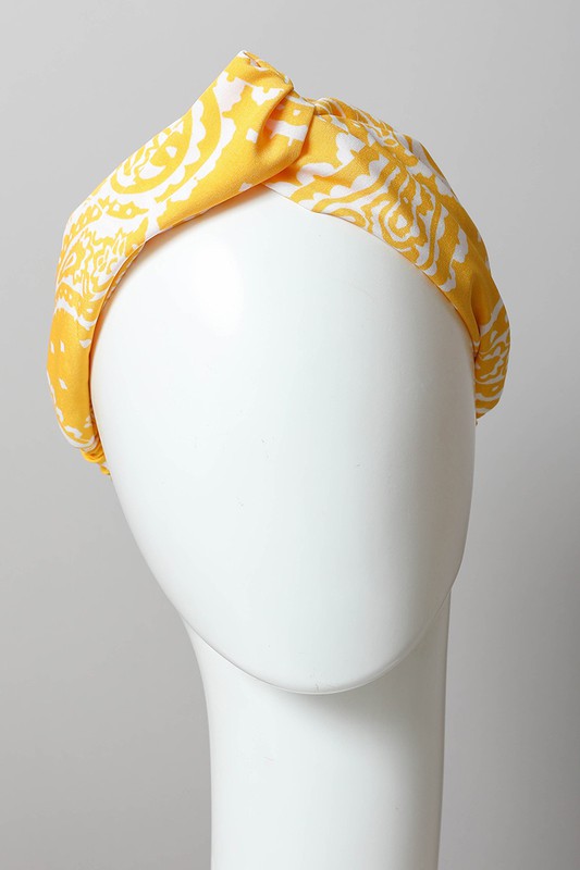 Large Paisley Print Bright Boho Headwrap - Jake J Shop