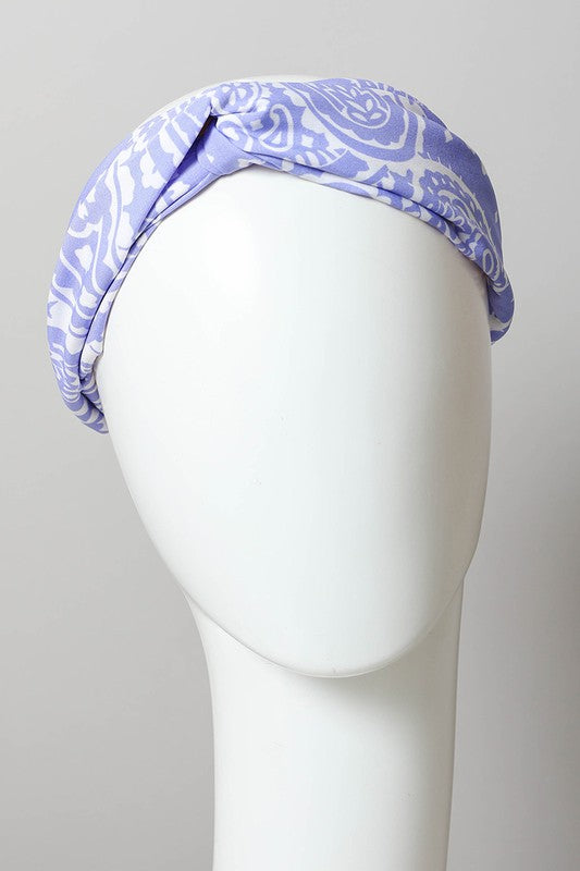 Large Paisley Print Bright Boho Headwrap - Jake J Shop