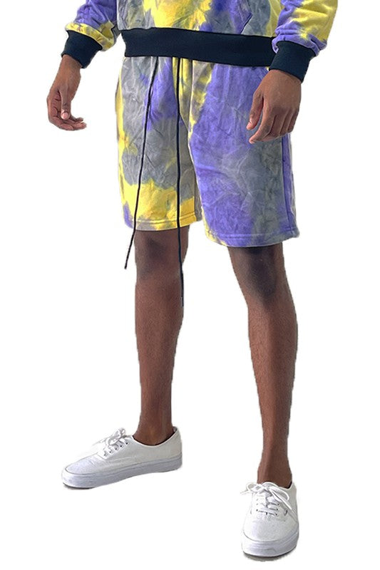 Weiv Mens Tye Dye Sweat Shorts - Jake J Shop