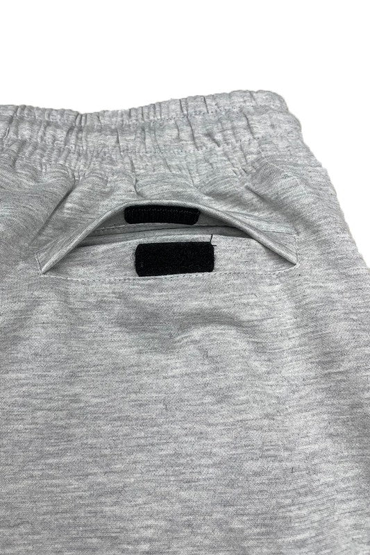 COTTON BLEND LOUNGE SWEAT SHORTS - Jake J Shop