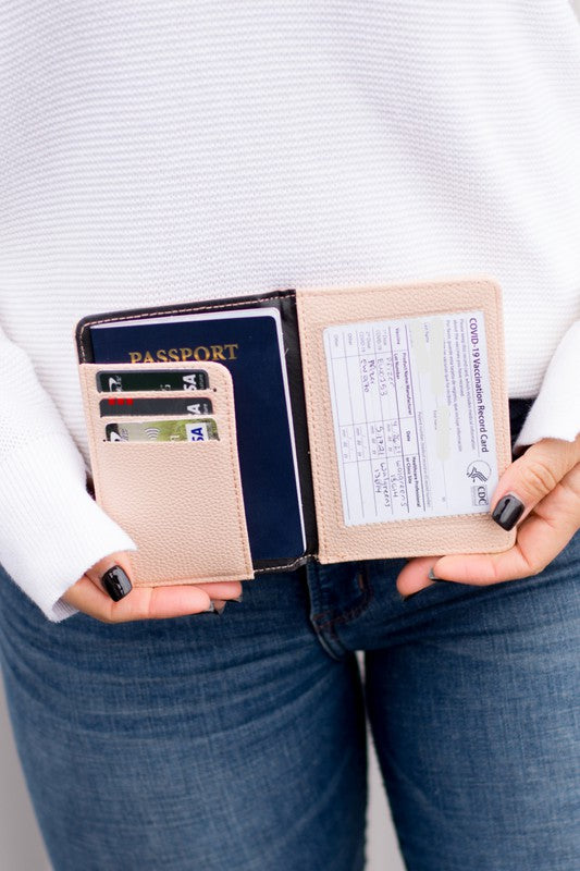 Passport and Vaccine Credit Card Wallet - Jake J Shop