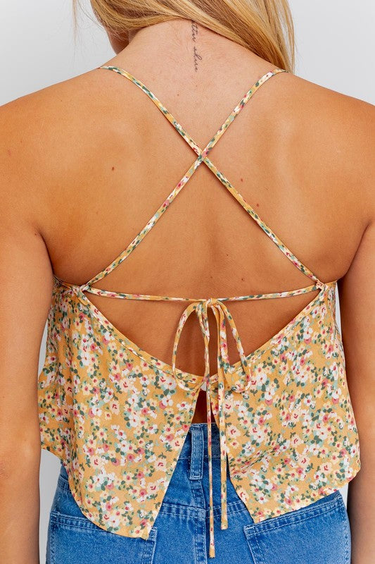 Open Back Cami Top - Jake J Shop