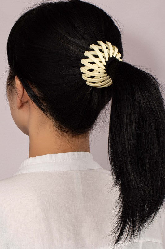 Matte color Pony Tail or Bun Hair Holder - Jake J Shop