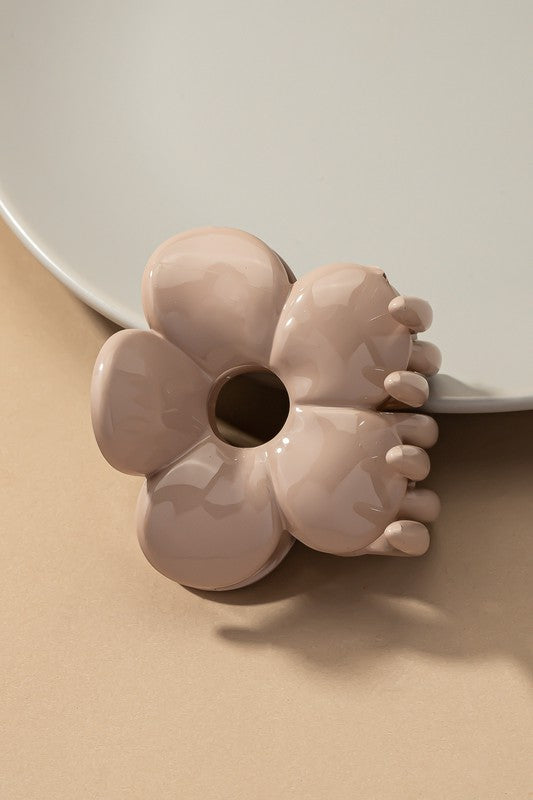 large flower hair claw clip - Jake J Shop