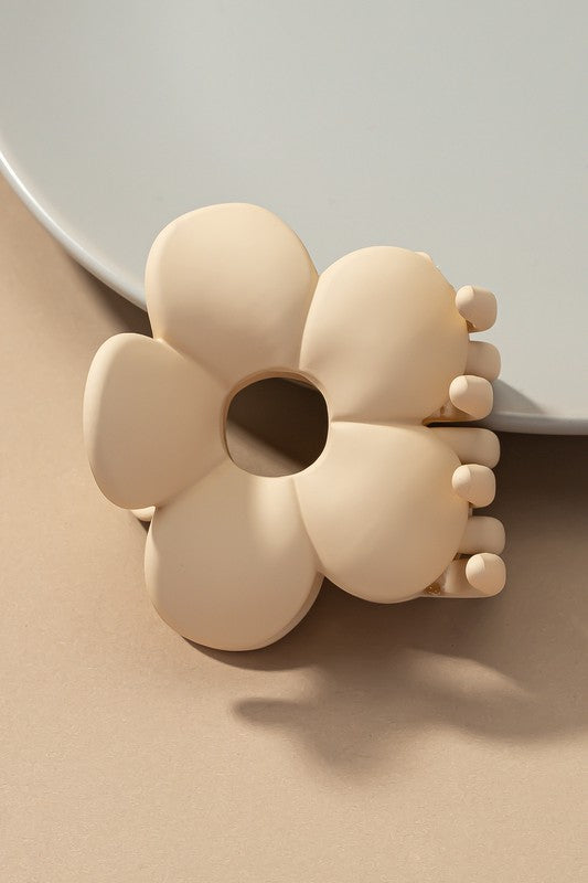 large flower hair claw clip - Jake J Shop