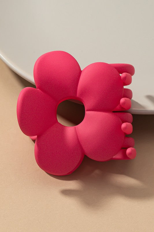 large flower hair claw clip - Jake J Shop