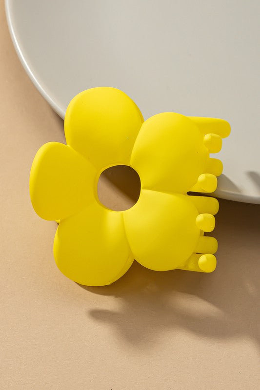 large flower hair claw clip - Jake J Shop