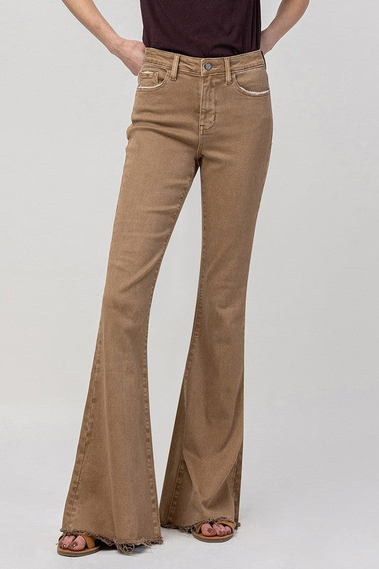 High Rise Super Flare Jeans