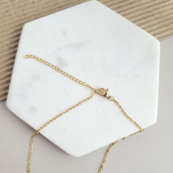 Ava Blonde Tortoise Necklace - Jake J Shop