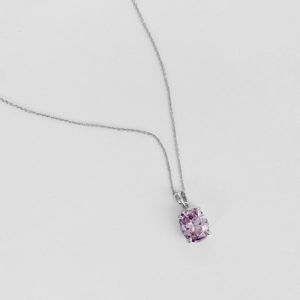 Confection Purple Crystal Necklace - Jake J Shop