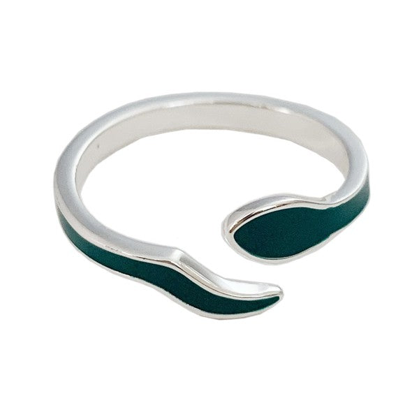 Enamel Snake Ring - Jake J Shop