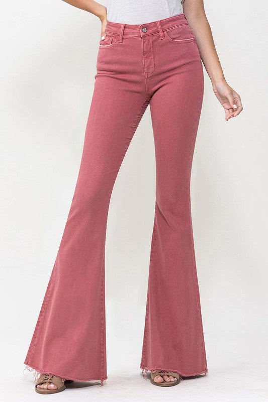 High Rise Super Flare Jeans