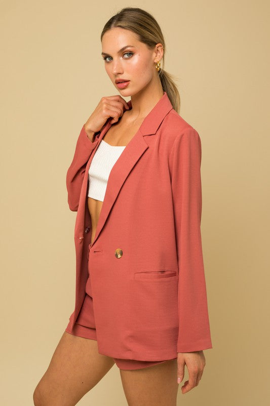 Double Breasted Blazer - Jake J Shop