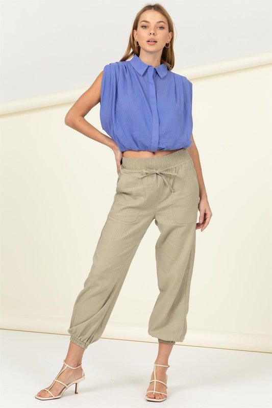 Pause and Reflect High Waist Pants - Jake J Shop