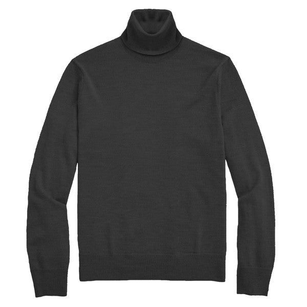 Weiv Mens Solid Turtleneck Sweater - Jake J Shop