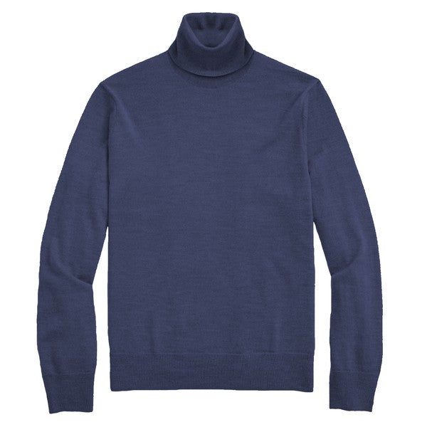 Weiv Mens Solid Turtleneck Sweater - Jake J Shop