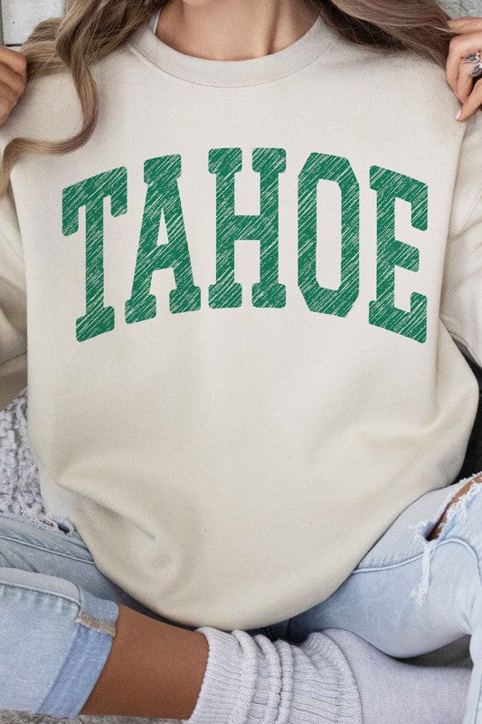 TAHOE CALIFORNIA NEVADA GRAPHIC SWEATSHIRT - Jake J Shop