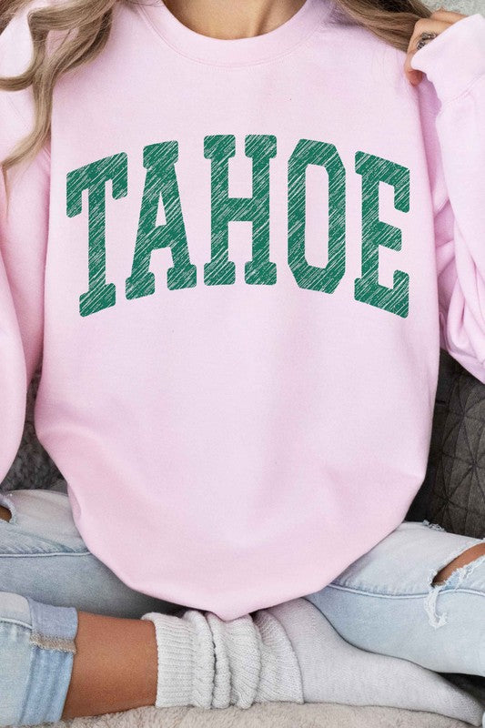 TAHOE CALIFORNIA NEVADA GRAPHIC SWEATSHIRT - Jake J Shop