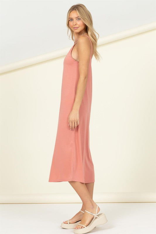 Make It Right Sleeveless Maxi Dress - Jake J Shop