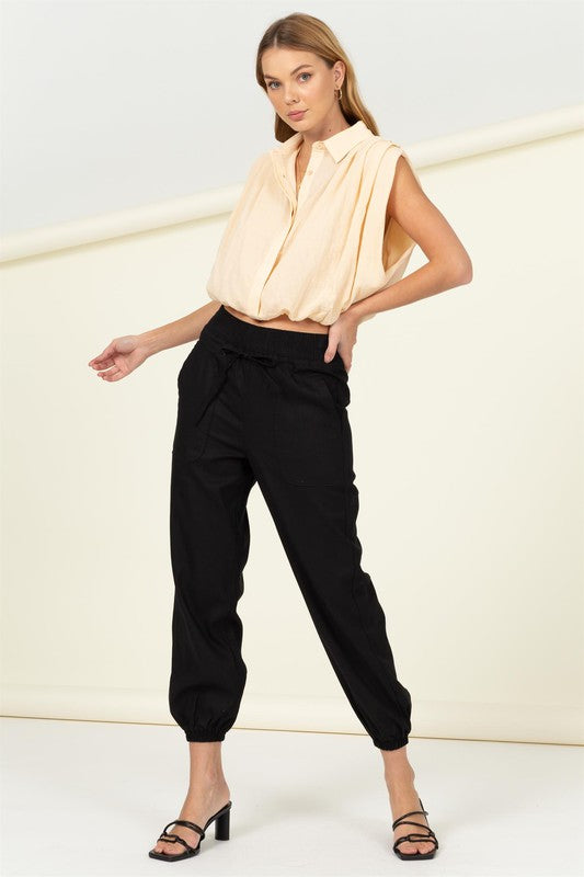 Pause and Reflect High Waist Pants - Jake J Shop