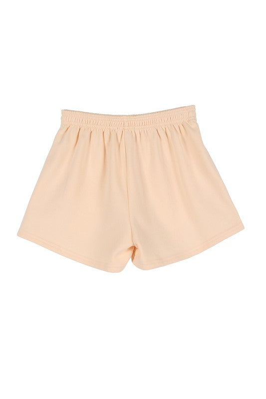 Cream sweat shorts - Jake J Shop