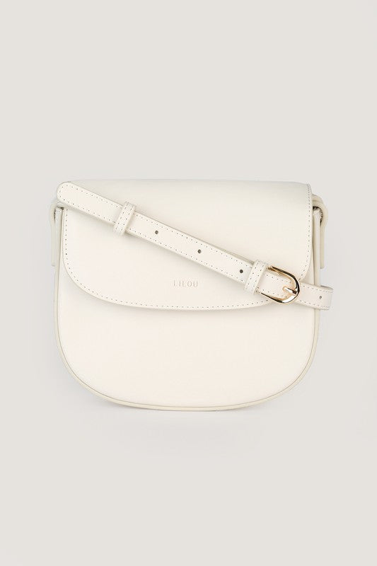 Minimalist crossbody mini bag Ivory - Jake J Shop