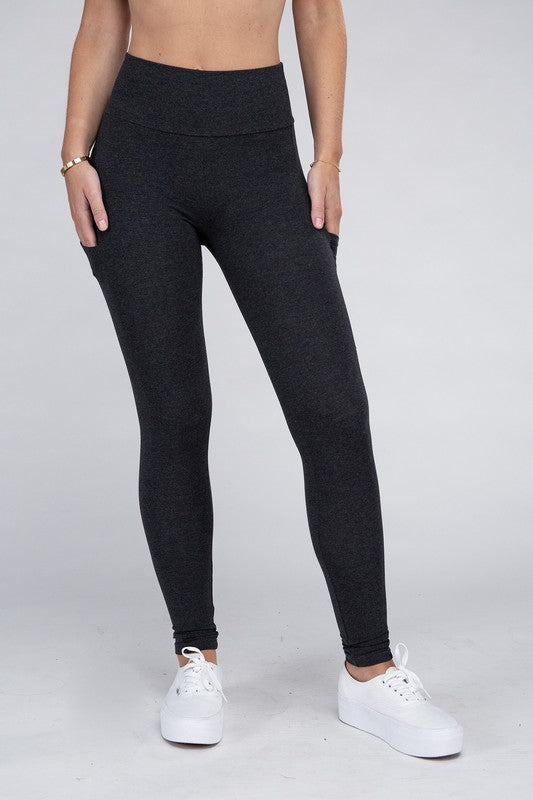 Active Leggings Featuring Concealed Pockets - Jake J Shop