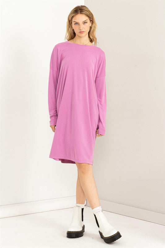 Class and Charm Oversized Midi Dress