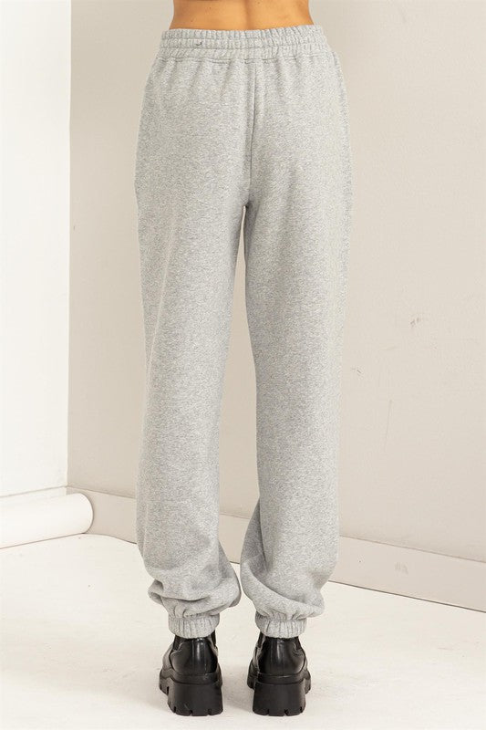 Cute Take High-Waisted Pintuck Sweatpants - Jake J Shop