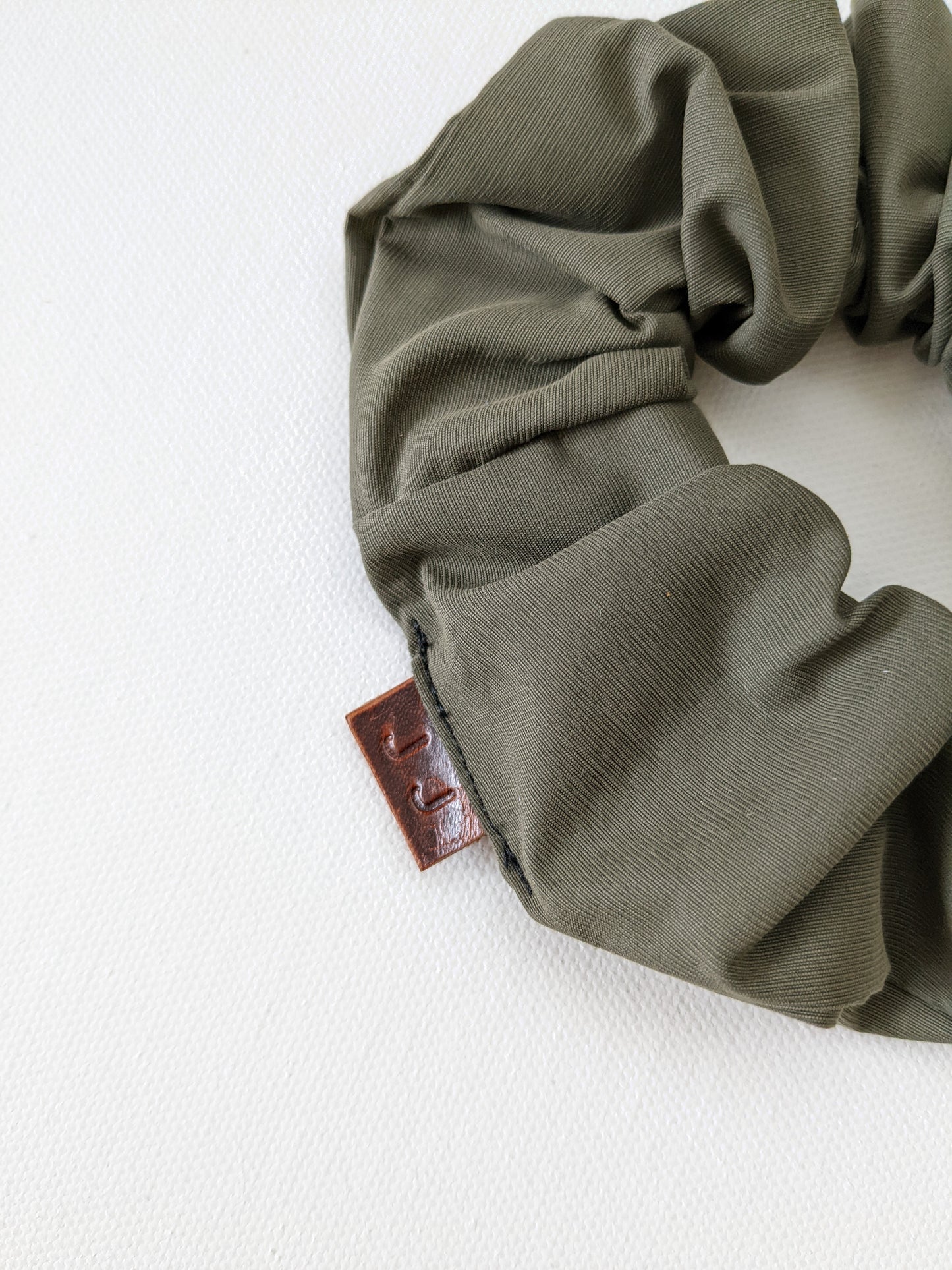 Handmade Army Hiking Scrunchie Standard