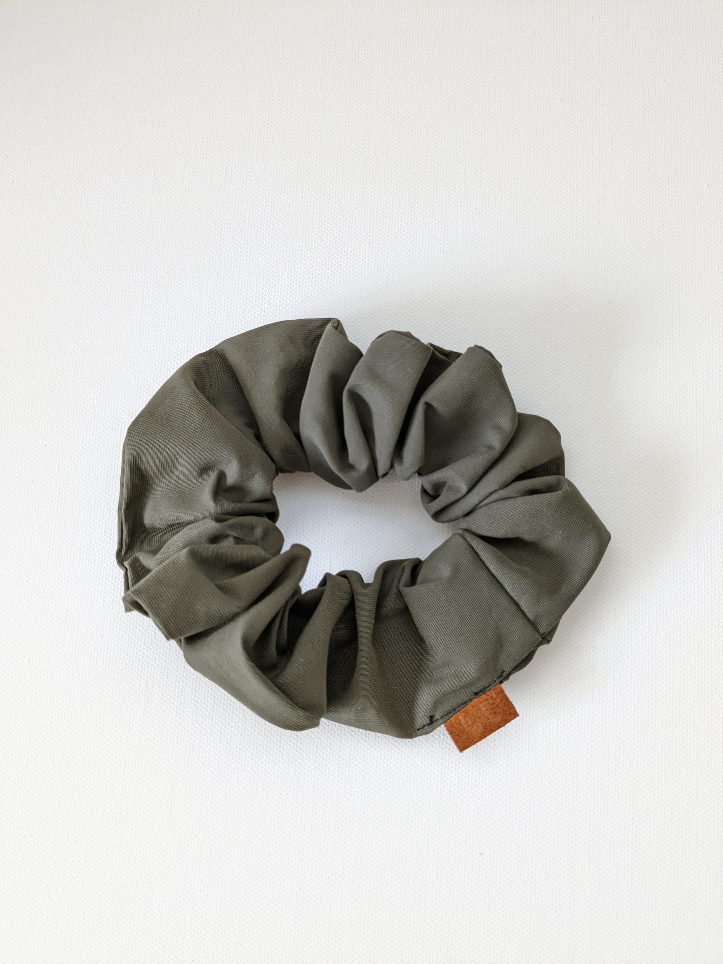 Handmade Army Hiking Scrunchie Standard